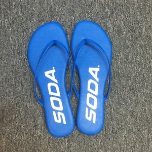 Blue Sandals